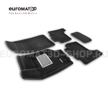 Текстильные 3D коврики Euromat3D Lux в салон для Jeep Grand Cherokee (2006-2010) № EM3D-002761 Текстильные 3D коврики Euromat3D Lux в салон для Jeep Grand Cherokee (2006-2010) № EM3D-002761