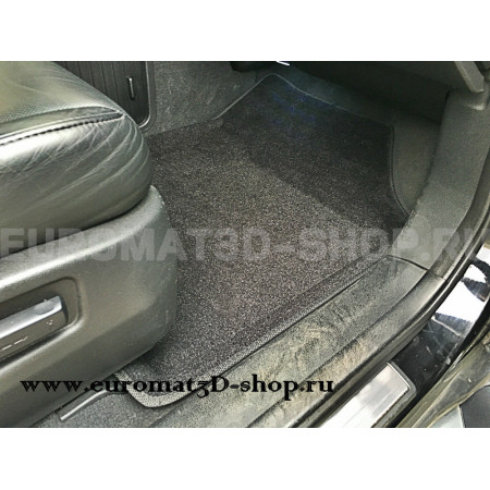 Текстильные 3D коврики Euromat3D Business в салон для Acura MDX (2006-2014) № EMC3D-000001