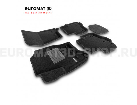 Текстильные 3D коврики Euromat3D Business в салон для Land Rover Discovery IV (2010-2016) № EMC3D-003100 Текстильные 3D коврики Euromat3D Business в салон для Land Rover Discovery IV (2010-2016) № EMC3D-003100