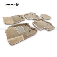 Текстильные 3D коврики Euromat3D Business в салон для Land Rover Discovery IV (2010-2016) № EMC3D-003100T Бежевые Текстильные 3D коврики Euromat3D Business в салон для Land Rover Discovery IV (2010-2016) № EMC3D-003100T Бежевые
