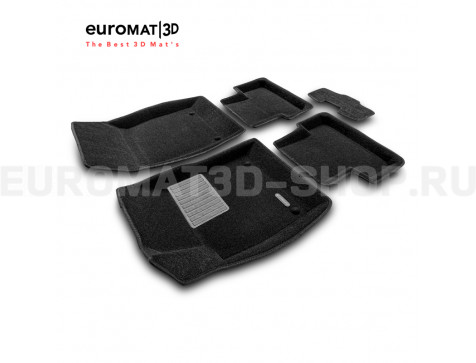 Текстильные 3D коврики Euromat3D Business в салон для Opel Astra J № EMC3D-001504 Текстильные 3D коврики Euromat3D Business в салон для Opel Astra J № EMC3D-001504