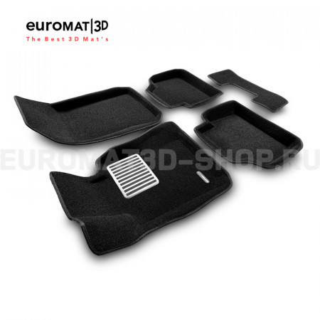 Текстильные 3D коврики Euromat3D Lux в салон для Bmw 3 (E46) (1998-2005) № EM3D-001208.1 Текстильные 3D коврики Euromat3D Lux в салон для Bmw 3 (E46) (1998-2005) № EM3D-001208.1