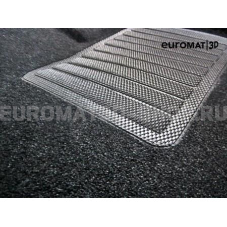 Текстильные 3D коврики Euromat3D Business в салон для Bmw X4 (F26) (2015-2017) № EMC3D-001210