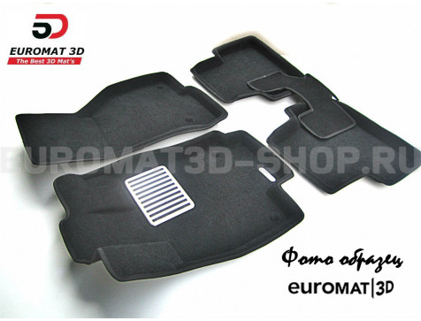 Текстильные 3D коврики Euromat3D Lux в салон для Honda Civic 5D (2012-) № EM3D-002603 Текстильные 3D коврики Euromat3D Lux в салон для Honda Civic 5D (2012-) № EM3D-002603
