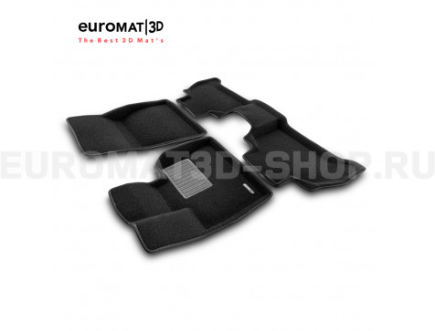 Текстильные 3D коврики Euromat3D Premium в салон для Bmw X6 (G06) (2018-) № EMPR3D-001227
