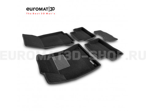 Текстильные 3D коврики Euromat3D Business в салон для Mercedes A-Class (W177) (2018-) № EMC3D-003510 Текстильные 3D коврики Euromat3D Business в салон для Mercedes A-Class (W177) (2018-) № EMC3D-003510