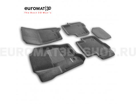 Текстильные 3D коврики Euromat3D Business в салон для Land Rover Discovery III (2005-2009) № EMC3D-003100G Серые Текстильные 3D коврики Euromat3D Business в салон для Land Rover Discovery III (2005-2009) № EMC3D-003100G Серые