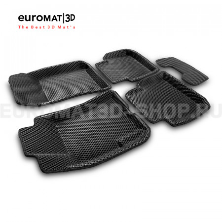 3D коврики Euromat3D EVA в салон для Subaru Outback (2002-2009) № EM3DEVA-004707 3D коврики Euromat3D EVA в салон для Subaru Outback (2002-2009) № EM3DEVA-004707