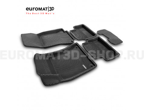 3D коврики Euromat3D EVA в салон для Mercedes B-Class (W247) (2018-) № EM3DEVA-003510