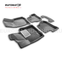 Текстильные 3D коврики Euromat3D Lux в салон для Skoda Octavia A5 (2004-2012) № EM3D-004502G Серые Текстильные 3D коврики Euromat3D Lux в салон для Skoda Octavia A5 (2004-2012) № EM3D-004502G Серые