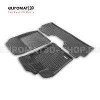 3D коврики Euromat3D EVA в салон для Haval Jolion (2021-) № EM3DEVA-001410