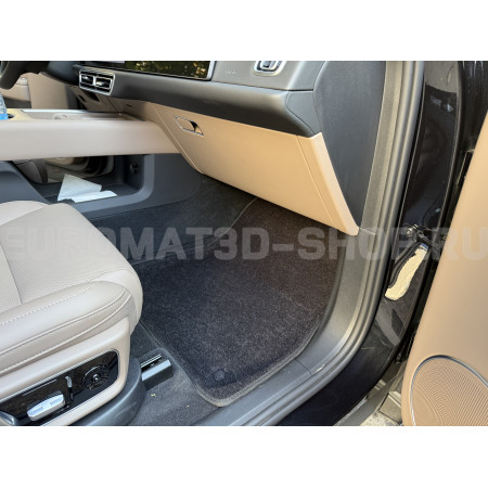 Текстильные 3D коврики Euromat3D Lux в салон для Lixiang L7 (2024-) № EM3D-005743