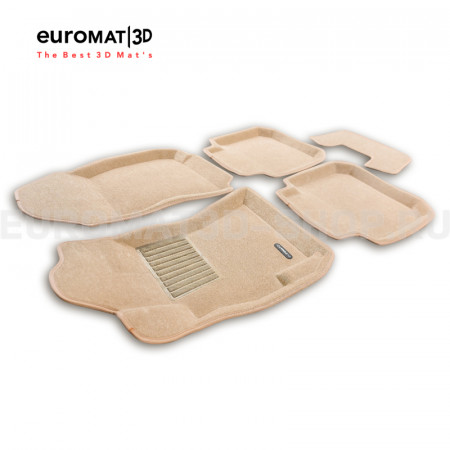Текстильные 3D коврики Euromat3D Business в салон для Subaru Legacy (2010-) № EMC3D-004704T Бежевые Текстильные 3D коврики Euromat3D Business в салон для Subaru Legacy (2010-) № EMC3D-004704T Бежевые